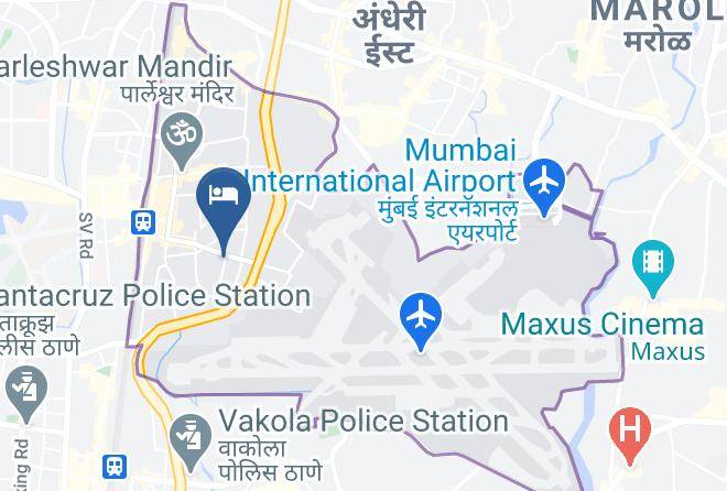 Mumbai - Hotel Columbus Maps