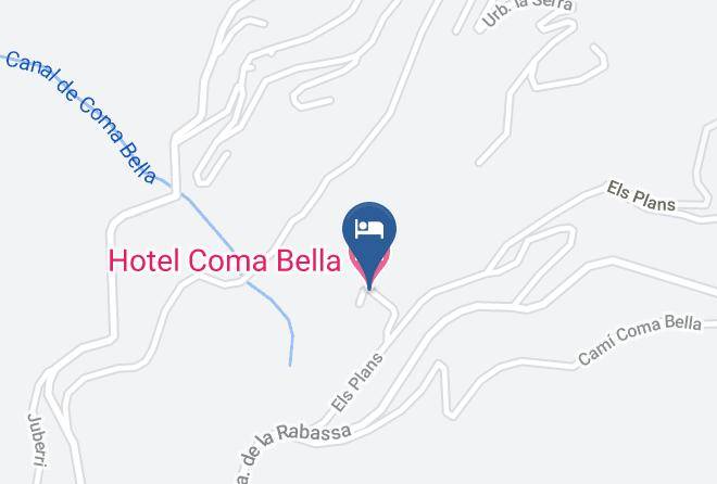 Sant Julia De Loria - Hotel Coma Bella Maps