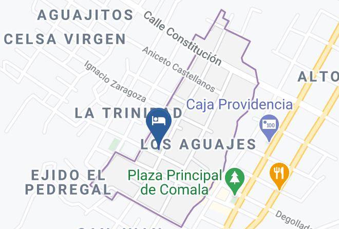 Comala - Hotel Comala Maps