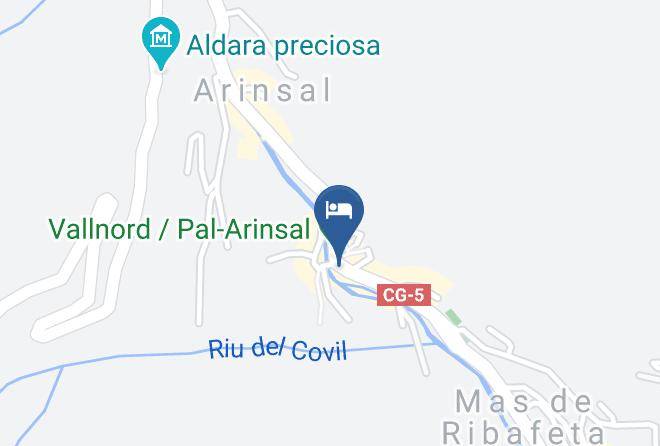 La Massana - Hotel Comapedrosa Maps