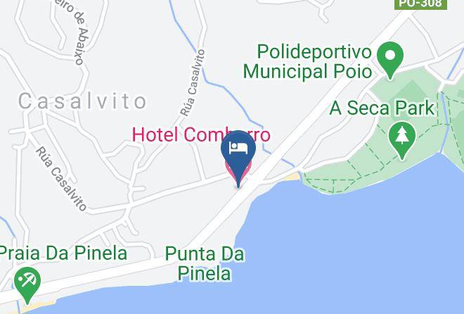 Pontevedra - Hotel Combarro Maps