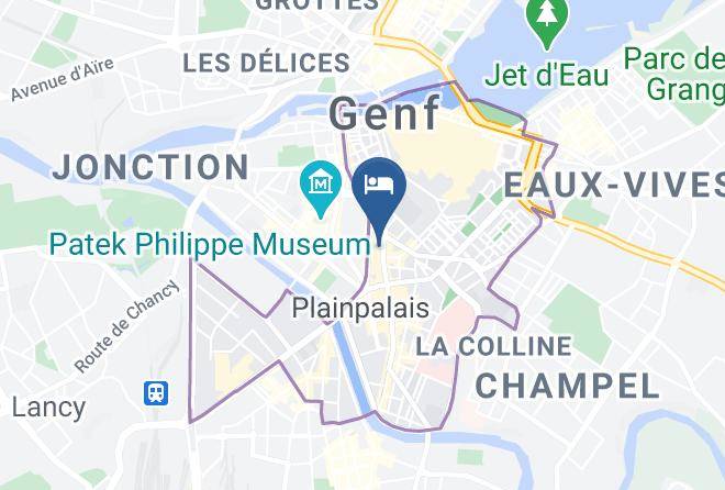 Geneva - Hotel Comedie Geneve Maps