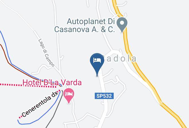 Belluno - Hotel Comelico Maps
