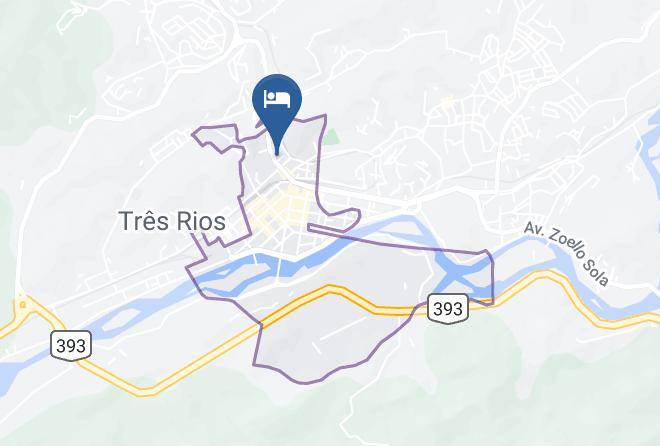 Tres Rios - Hotel Comendador Maps