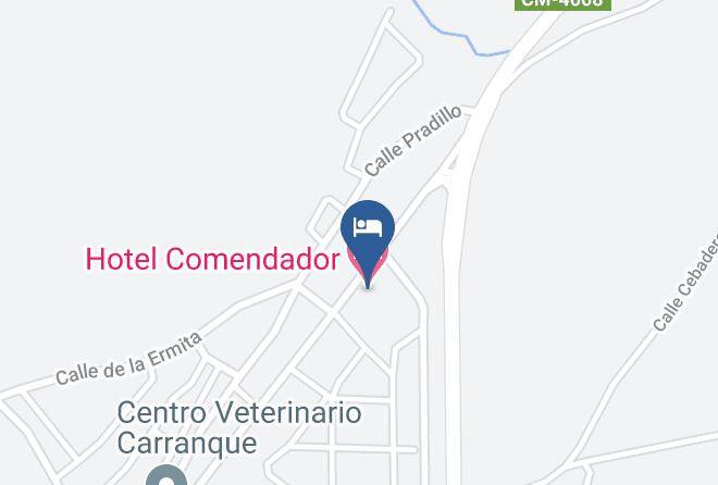 Toledo - Hotel Comendador Maps