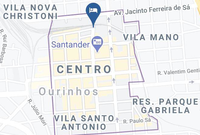 Ourinhos - Hotel Comercial De Ourinhos Ltda Maps