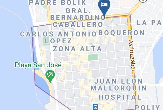 Encarnacion - Hotel Comfort Boutique Maps
