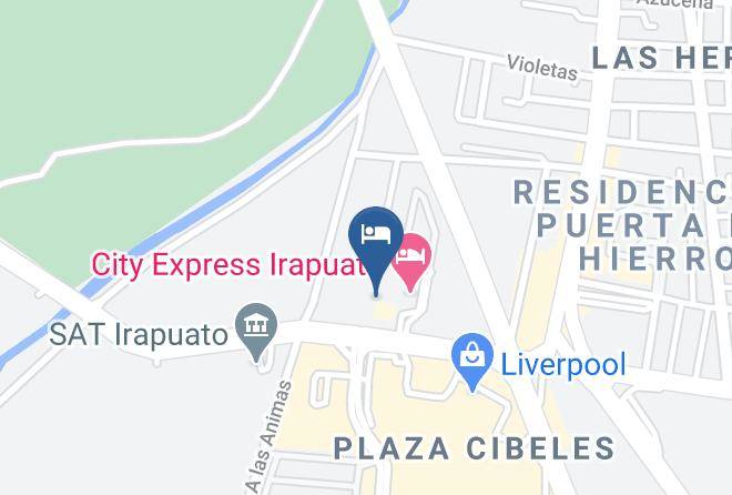 Irapuato - Hotel Comfort Inn Irapuato Maps