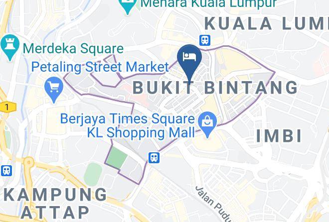 Kuala Lumpur - Hotel Comfort Inn Maps
