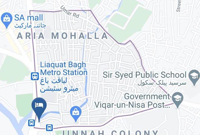Islamabad - Hotel Comfort Inn Maps