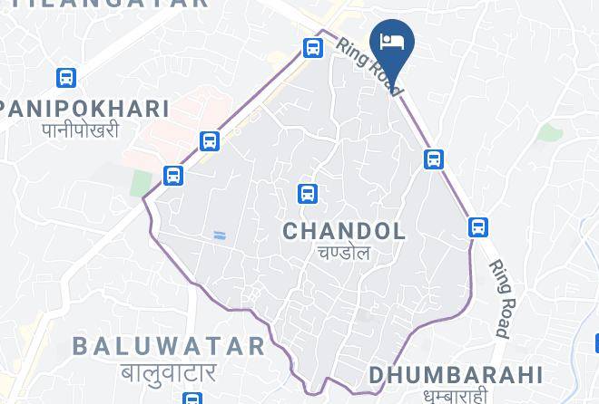 Kathmandu - Hotel Comfort Maps