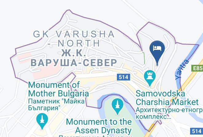 Veliko Tarnovo - Comfort Hotel Maps