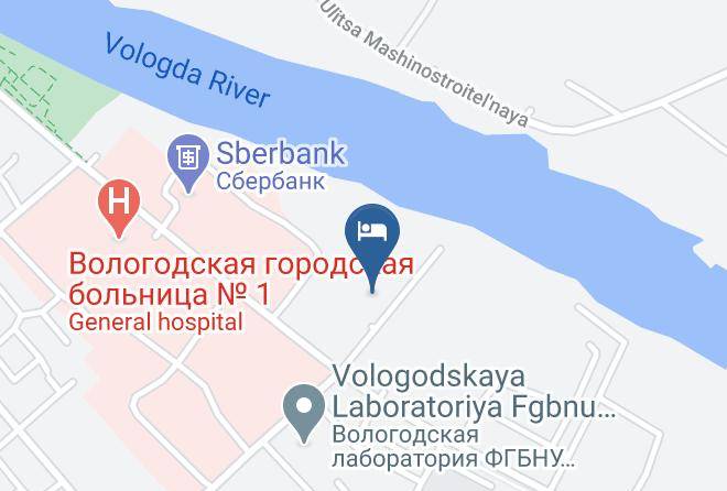 Vologda - Hotel Comfort Vologda Maps