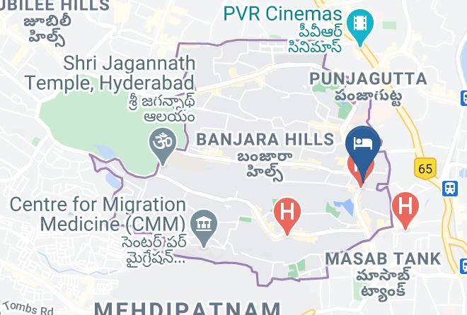 Hyderabad - Hotel Comfotel Maps