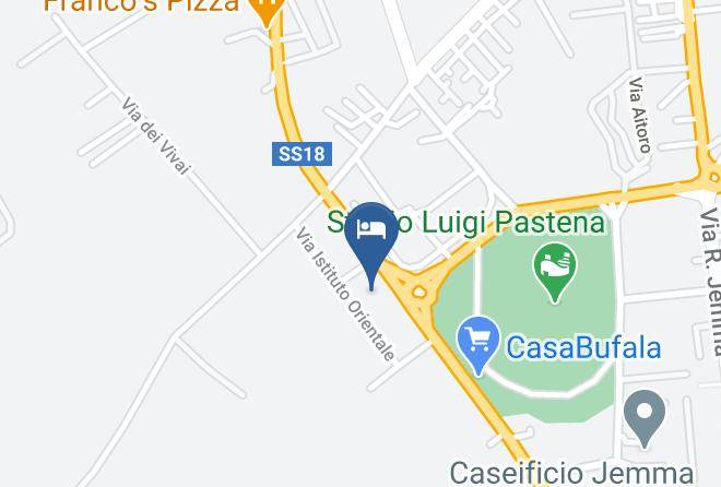 Salerno - Hotel Commercio Maps