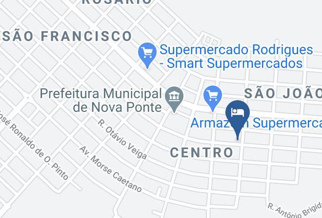 Nova Ponte - Hotel Comodoro Maps