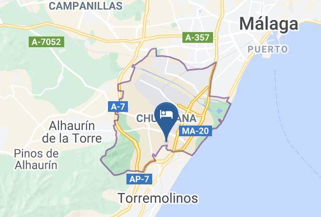 Malaga - Hotel Complejo Los Rosales Maps