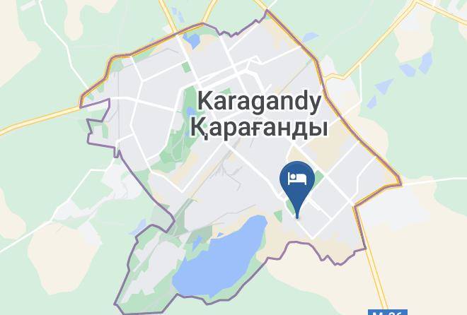 Karaganda - Hotel Complex Ak Samal Maps