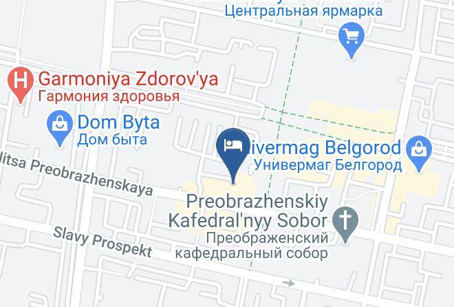 Belgorod - Hotel Complex Aurora Maps