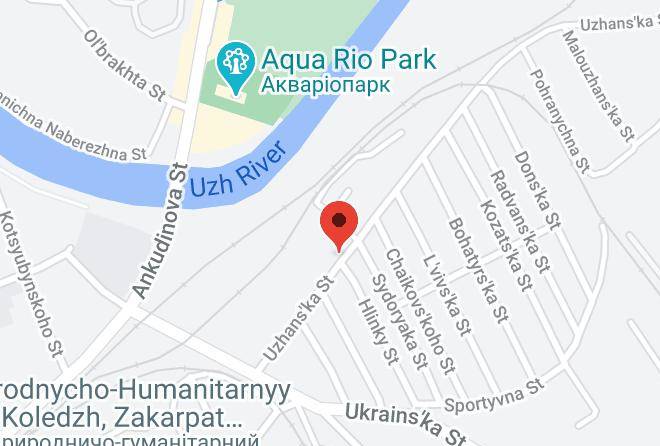 Uzhhorod - Hotel Complex Bahus Maps