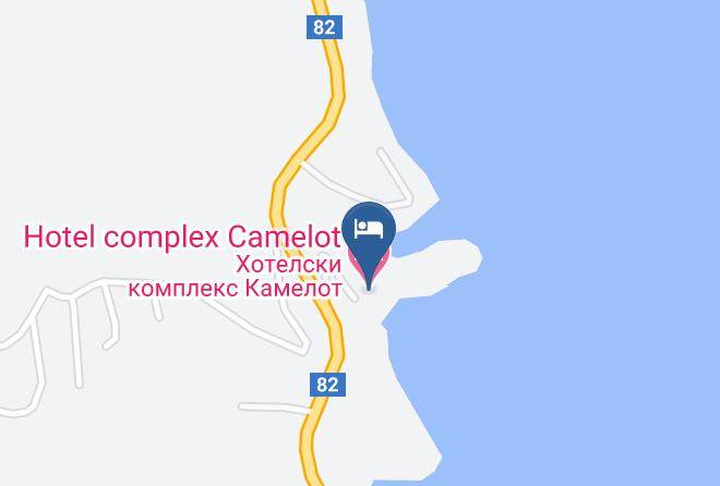 Hotel Complex Camelot Map