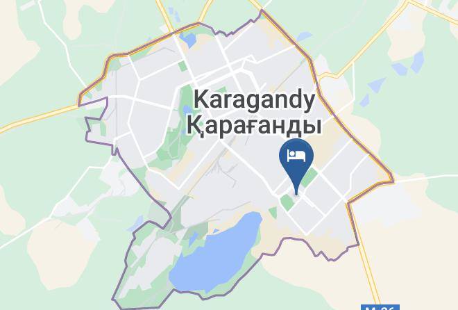 Karaganda - Hotel Complex Dostar Alem Maps