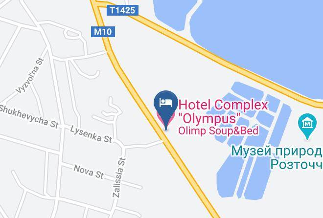 Yavoriv Raion - Hotel Complex Olympus Maps