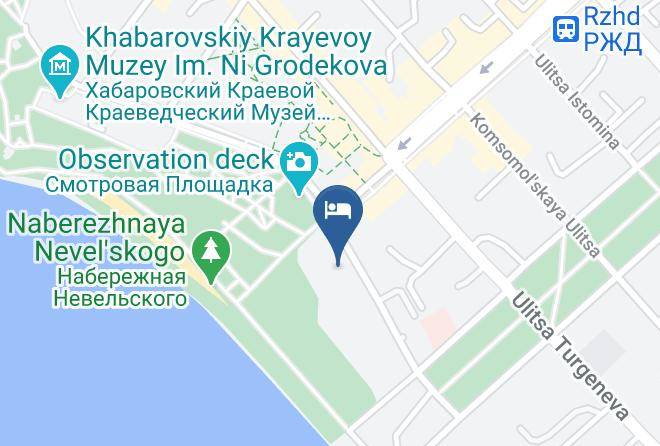 Khabarovsk - Hotel Complex Parus Maps