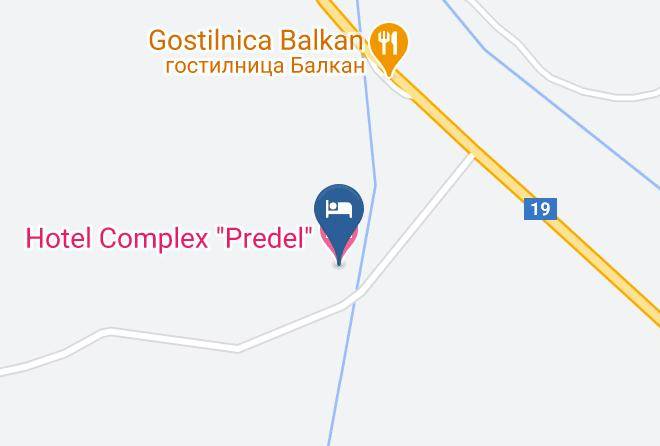 Razlog - Hotel Complex Predel Maps