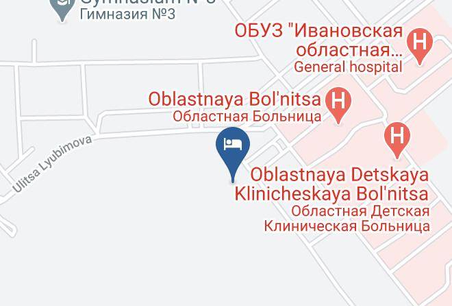 Hotel Complex Sosnoviy Bor Map