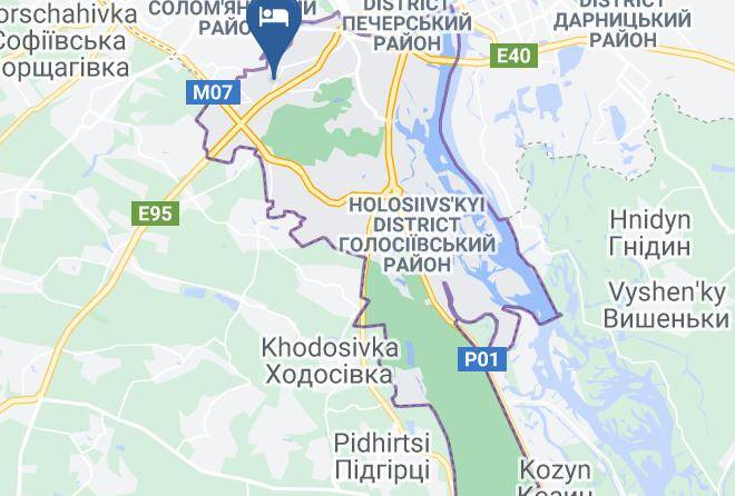 Kyiv - Hotel Complex University Maps
