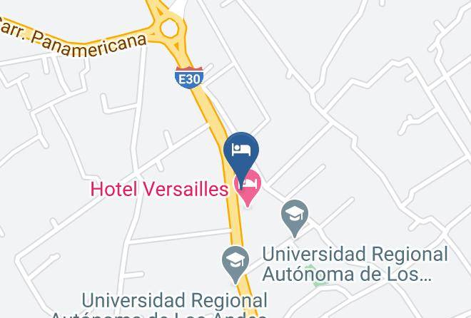 Ambato - Hotel Complexe Versailles Maps