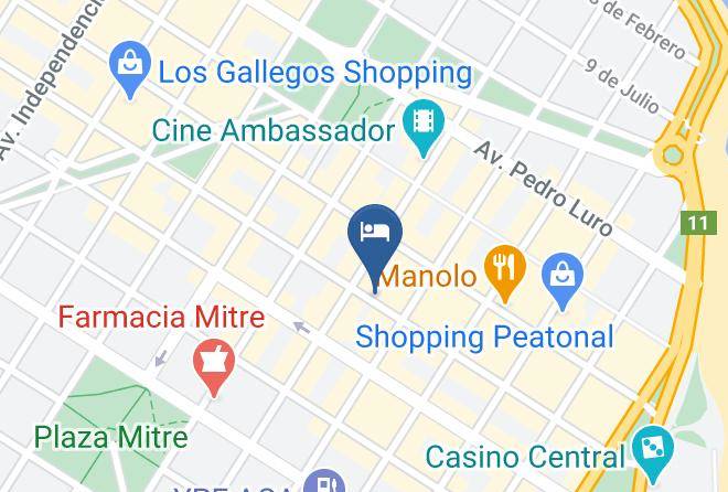 General Pueyrredon Partido - Hotel Compostela Maps