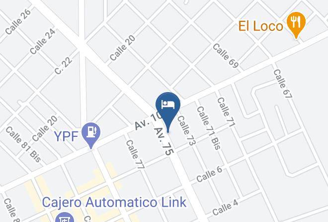 Necochea - Hotel Compostela Maps