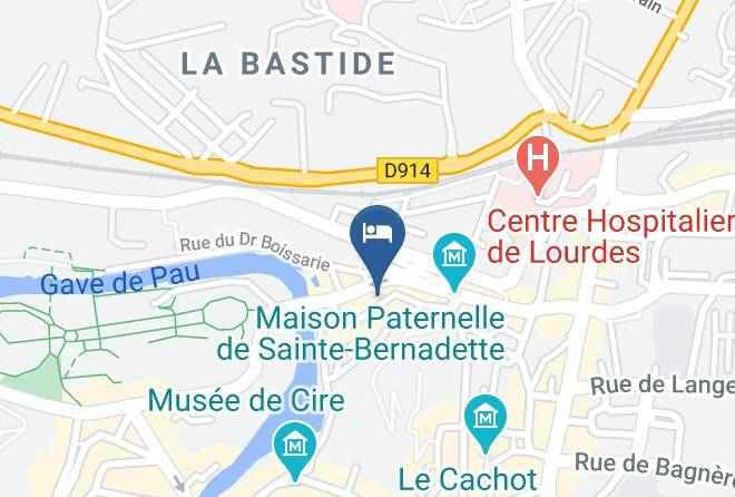 Hautes Pyrenees - Hotel Compostelle Maps