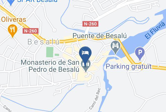 Girona - Hotel Comte Tallaferro Maps
