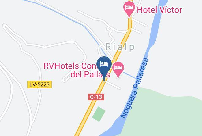 Lleida - Hotel Comtes De Pallars Maps
