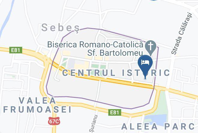 Hotel Conacul Salonti Map