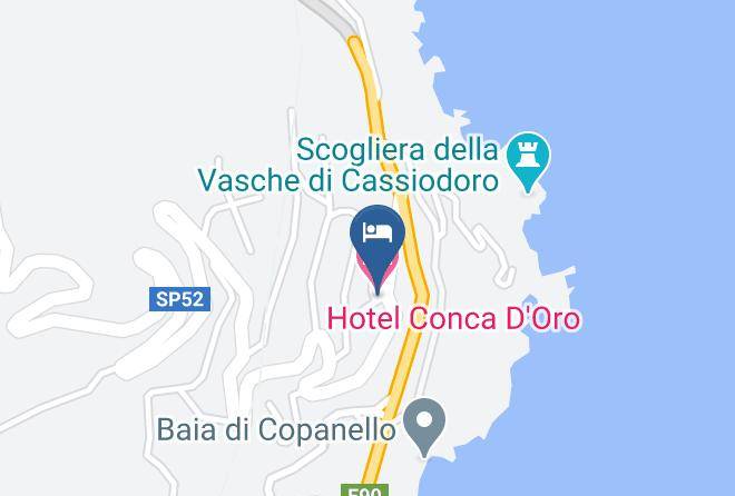 Hotel Conca D'oro Map
