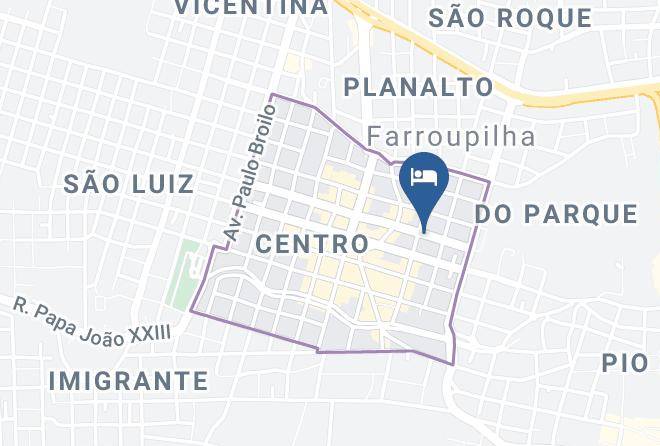 Farroupilha - Hotel Concatto Maps