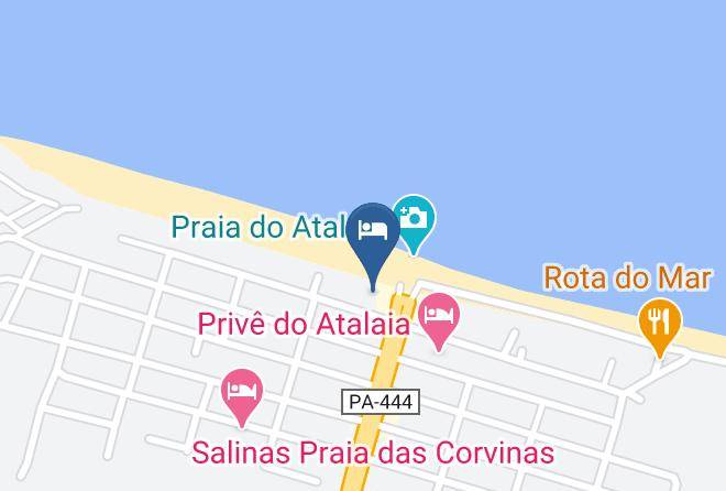 Salinopolis - Hotel Concha Do Mar Maps