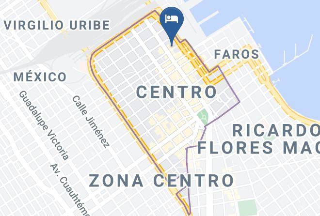 Veracruz Veracruz Centro - Hotel Concha Dorada Maps