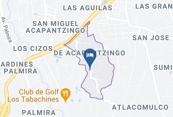 Cuernavaca - Hotel Concha Nacar Maps