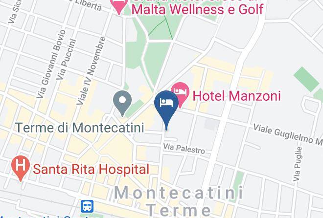 Pistoia - Hotel Conchiglia Montecatini Terme Maps