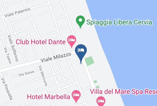 Ravenna - Hotel Conchiglia Maps