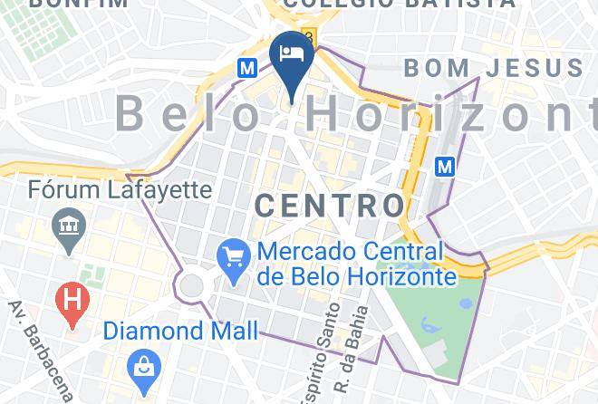Belo Horizonte - Hotel Concord Maps
