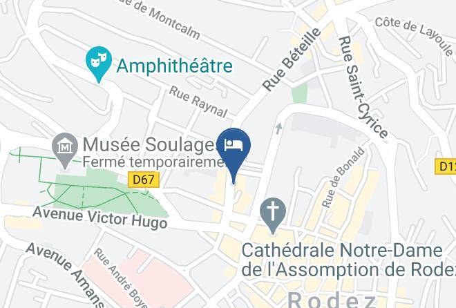 Aveyron - Hotel Concorde Maps