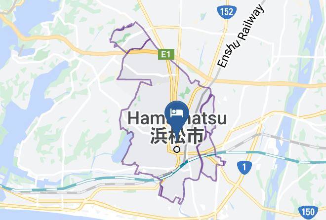 Hamamatsu City Naka Ward - Hotel Concorde Hamamatsu Maps