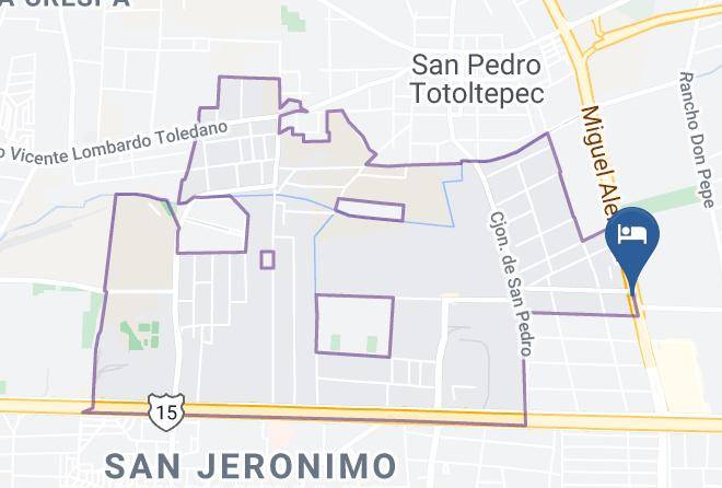 Toluca - Hotel Concorde Maps