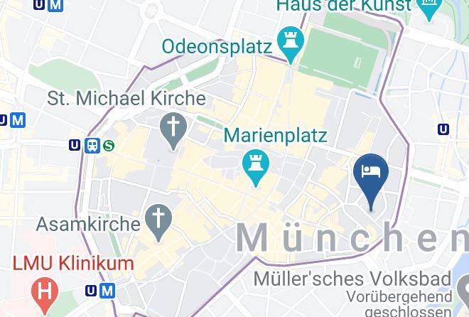 Munich District - Hotel Concorde Munchen Maps